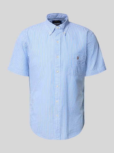 Polo Ralph Lauren Regular Fit Freizeithemd aus reiner Baumwolle Blau 2