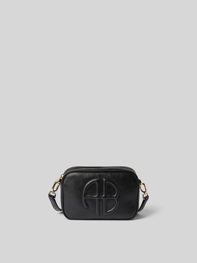 Anine Bing Crossbody Bag mit Label-Detail Black 1