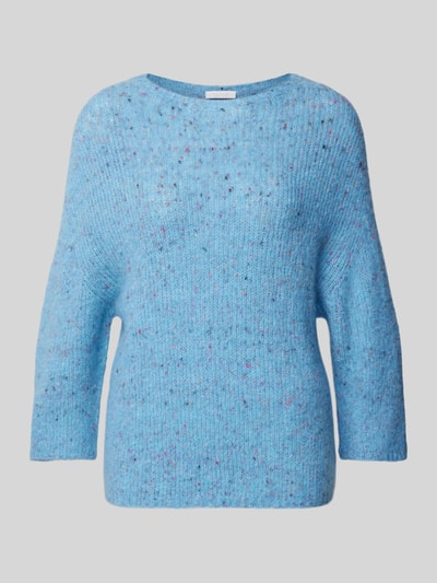 Rich & Royal Strickpullover mit Rundhalsausschnitt Hellblau 2