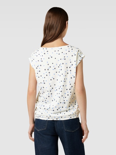 Montego T-Shirt mit Allover-Motiv-Print Offwhite 5