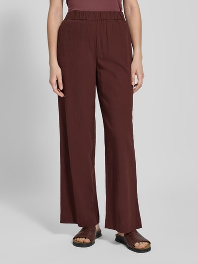 JAKE*S STUDIO WOMAN Stoffhose mit elastischem Bund Rostrot 4