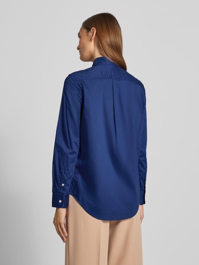 Polo Ralph Lauren Bluzka koszulowa z listwą guzikową Granatowy 5