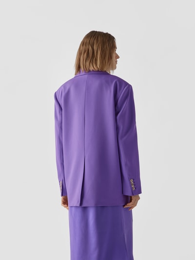 LouLou Studio Blazer mit Reverskragen Purple 5