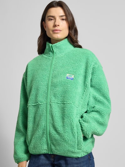 American Vintage Jacke aus Teddyfell Modell 'HOKTOWN' Gruen 3