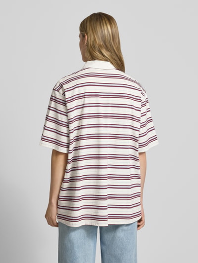 LeGer t-shirt z kołnierzykiem polo model 'Cora' Złamany biały 5