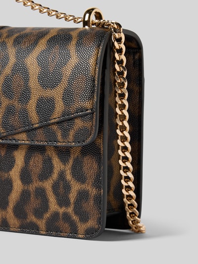 Seidenfelt Umhängetasche in Leder-Optik Modell 'Roros' Mittelbraun 3