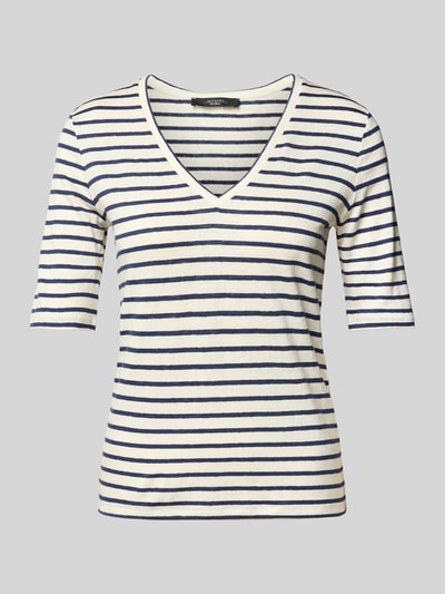 Weekend Max Mara T-shirt met V-hals, model 'OPZIONE'' Blauw - 2