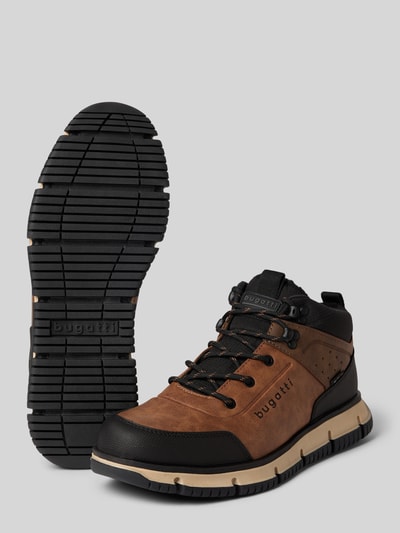 bugatti Boots mit Schnürung Modell 'Samper' Cognac 4