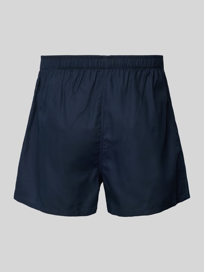 Schiesser Boxershorts mit Label-Patch im 2er-Pack Marine 3