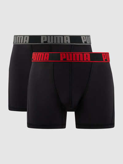 Puma Trunks aus Baumwollmischung im 2er-Pack  Black 1