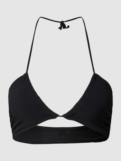 Banana Moon Top bikini z wiązaniem na szyi model ‘COOLIO BLACKSAND’ Czarny 1