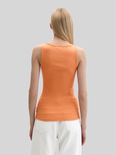 Marc O'Polo Top o kroju regular fit z mieszanki bawełny Pomarańczowy 5