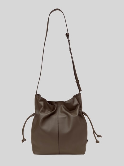 Produktfoto, Henkeltasche aus echtem Rindsleder von Marc O'Polo in Braun, glatte Struktur, weiche Form, Damen Henkeltasche