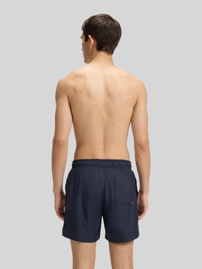 HUGO Badeshorts mit Label-Print Modell 'HAITI' Marine 4