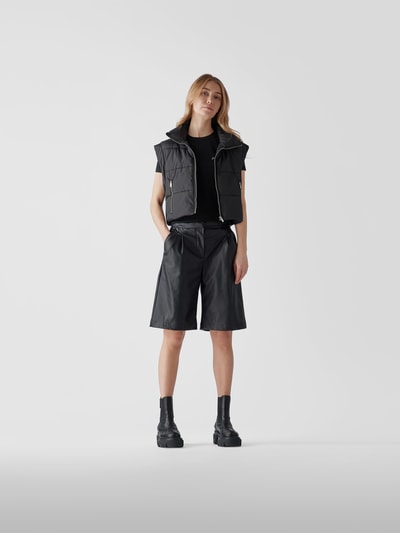 Jacquemus T-Shirt mit Label-Stitching Black 1