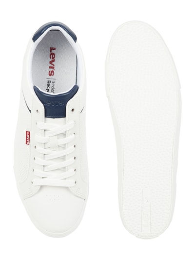 Levi’s® Acc. Sneaker in Leder-Optik Modell 'Woodward 2.0'  Weiss 4