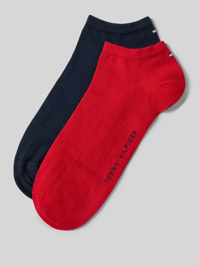 Tommy Hilfiger Skarpety stopki w zestawie 2 szt. Czerwony 1