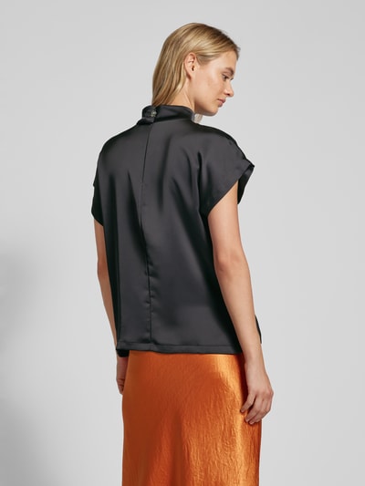 HUGO Blouseshirt met opstaande kraag, model 'Caneli' Zwart - 5