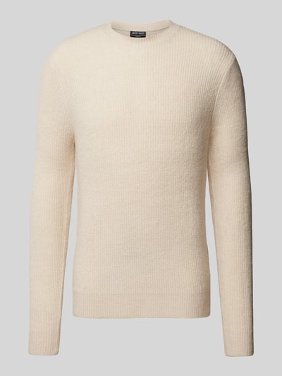 Antony Morato Gebreide pullover met ronde hals Beige - 2