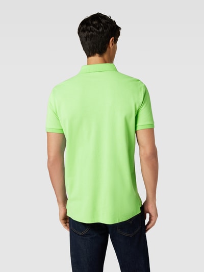 Polo Ralph Lauren Poloshirt met logostitching, model 'BASIC' Lichtgroen - 5