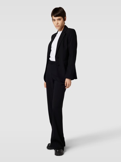 Mango Blazer in unifarbenem Design Modell 'IGUANA' Black 1