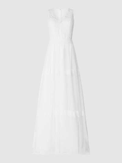 Luxuar Brautkleid im Boho-Look  Offwhite 2