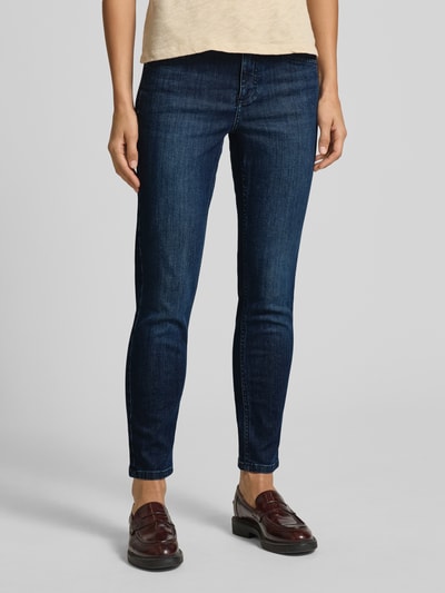 Angels Slim Fit Jeans mit Logo-Stitching Modell 'Ornella' Marine 4