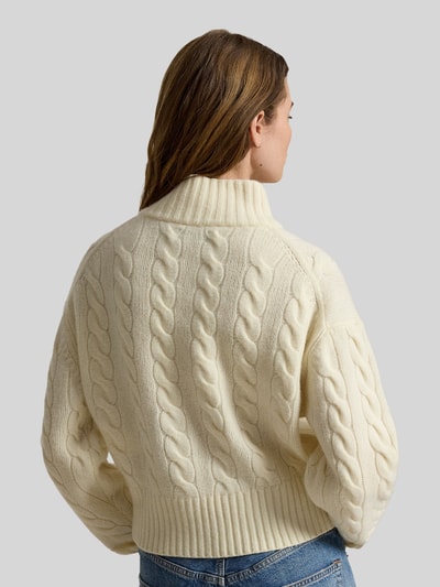 Polo Ralph Lauren Regular Fit Troyer aus Woll-Mix Sand 5