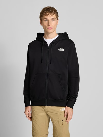 The North Face Sweatjacke mit Label-Stitching Black 4