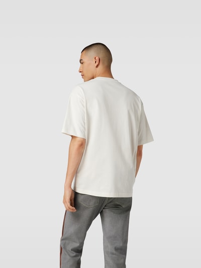 Diesel Oversized T-Shirt mit Statement-Print Offwhite 5