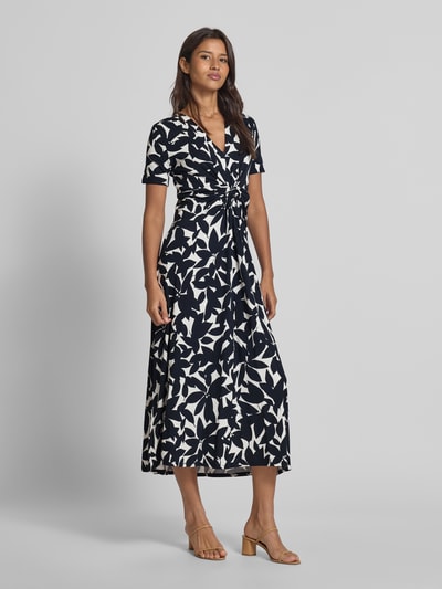Betty Barclay Maxikleid mit Knotendetail Marine 1