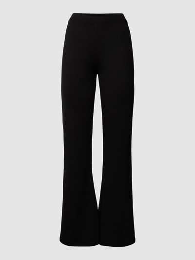 ONLY CARMAKOMA Flared stoffen broek met stretch Zwart - 2