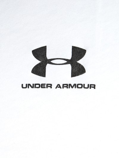 Under Armour Loose Fit T-Shirt mit Logo-Print  Weiss 2