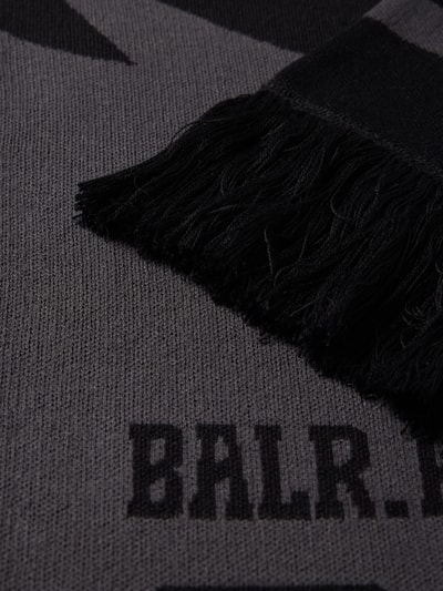 Balr. Schal mit Motiv-Stitching Black 2