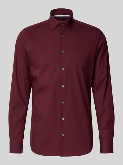 OLYMP Level Five Slim Fit Business-Hemd mit Kentkragen Rot 2