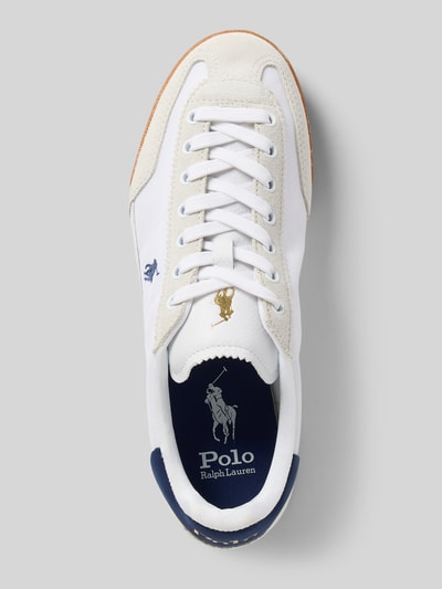 Polo Ralph Lauren Sneaker mit Label-Stitching Weiss 3