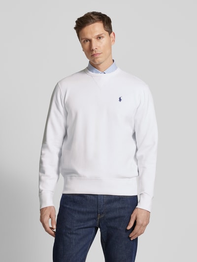 Polo Ralph Lauren Sweatshirt mit Rundhalsausschnitt Weiss 4