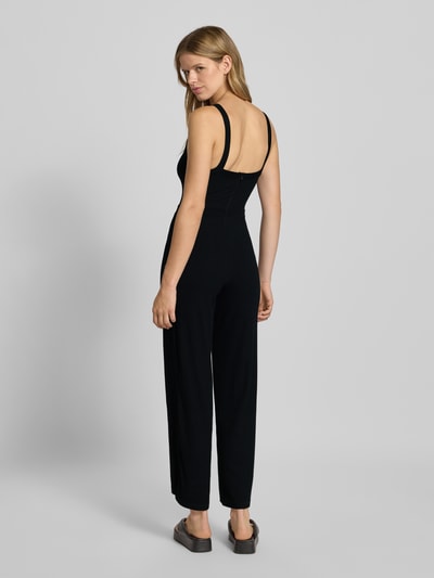 EDITED Kombinezon z efektem prążkowania model ‘Remi’ Czarny 5