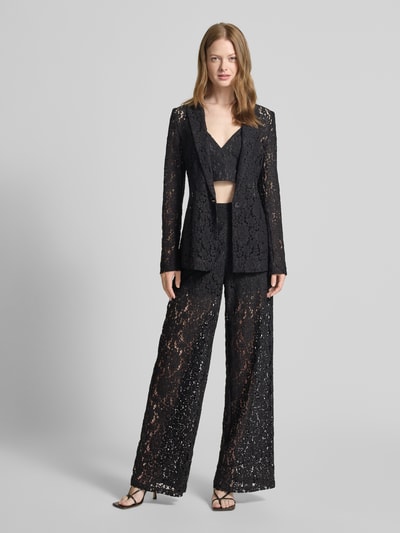 Jake*s Cocktail Cropped Trägertop mit V-Ausschnitt Black 1