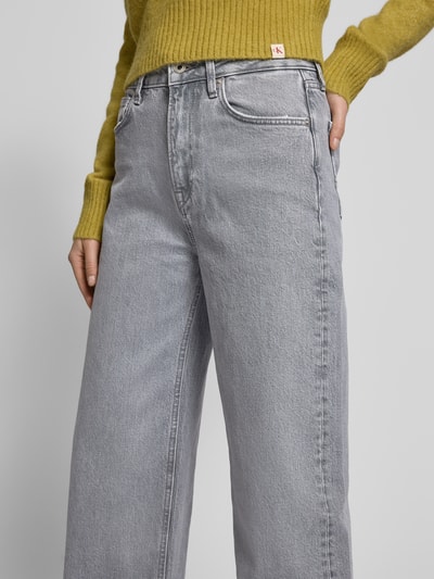 Pepe Jeans Straight Leg Jeans im 5-Pocket-Design Modell 'LEXA' Hellgrau 3