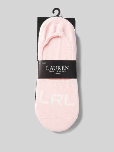 Lauren Ralph Lauren Sokken met labelprint in een set van 3 paar Roze - 3
