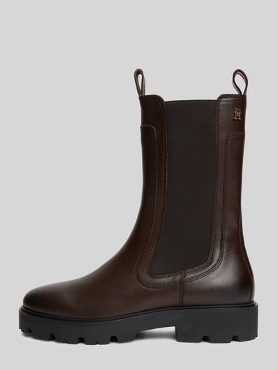 Tommy Hilfiger Laarsjes van echt rundleer Donkerbruin - 2