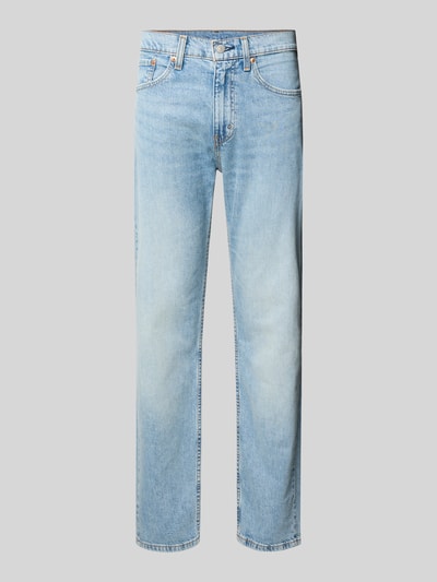 Produktfoto, jasnoniebieskie Straight Fit Jeans mit 5-Pocket-Design von Levi's®, bawełna z elastanem, krój prosty, widoczny zamek i guzik.
