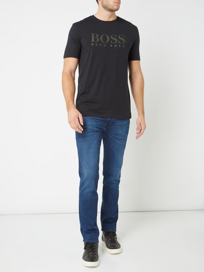 BOSS T-Shirt mit Logo-Print Marine 1