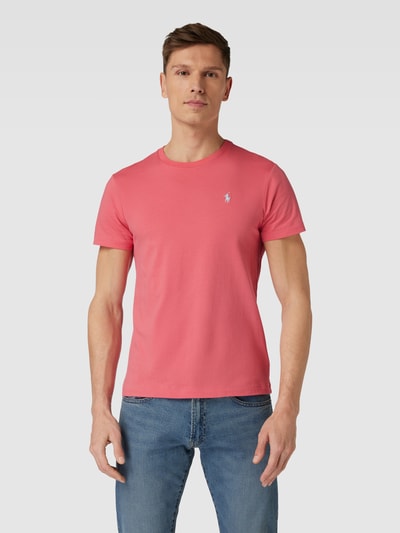 Polo Ralph Lauren T-Shirt mit Rundhalsausschnitt Hellrot Melange 4