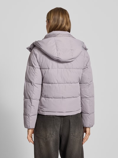 Calvin Klein Jeans Gewatteerd jack met logo en steekzakken Lichtgrijs - 5