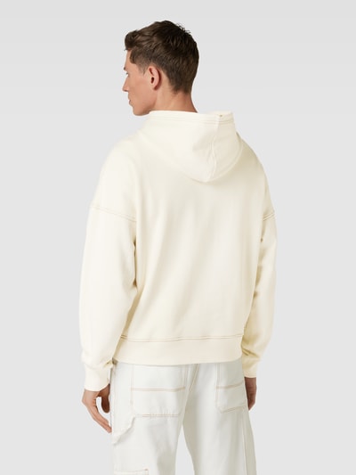 JAKE*S STUDIO MEN Hoodie met capuchon Ecru - 5