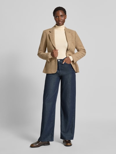 Vero Moda Slim coltrui van viscosemix, model 'GLORY' Offwhite - 1