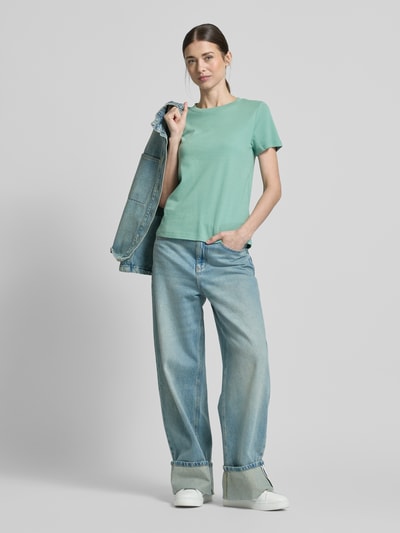 Tom Tailor Regular Fit T-Shirt aus reiner Baumwolle Mint 1