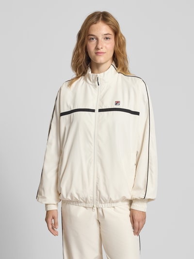 FILA Oversized trainingsjack met labelstitching, model 'San SIRO' Offwhite - 4